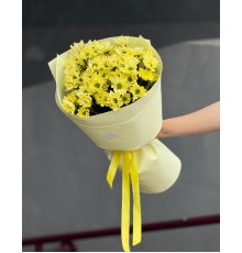 Монобукет из хризантем